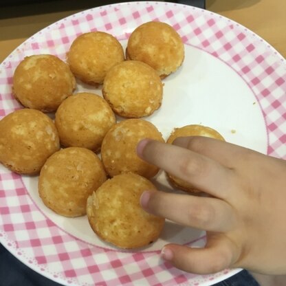 かりふわで美味しくできました(^^)2才の息子もパクパク☆また作ります。